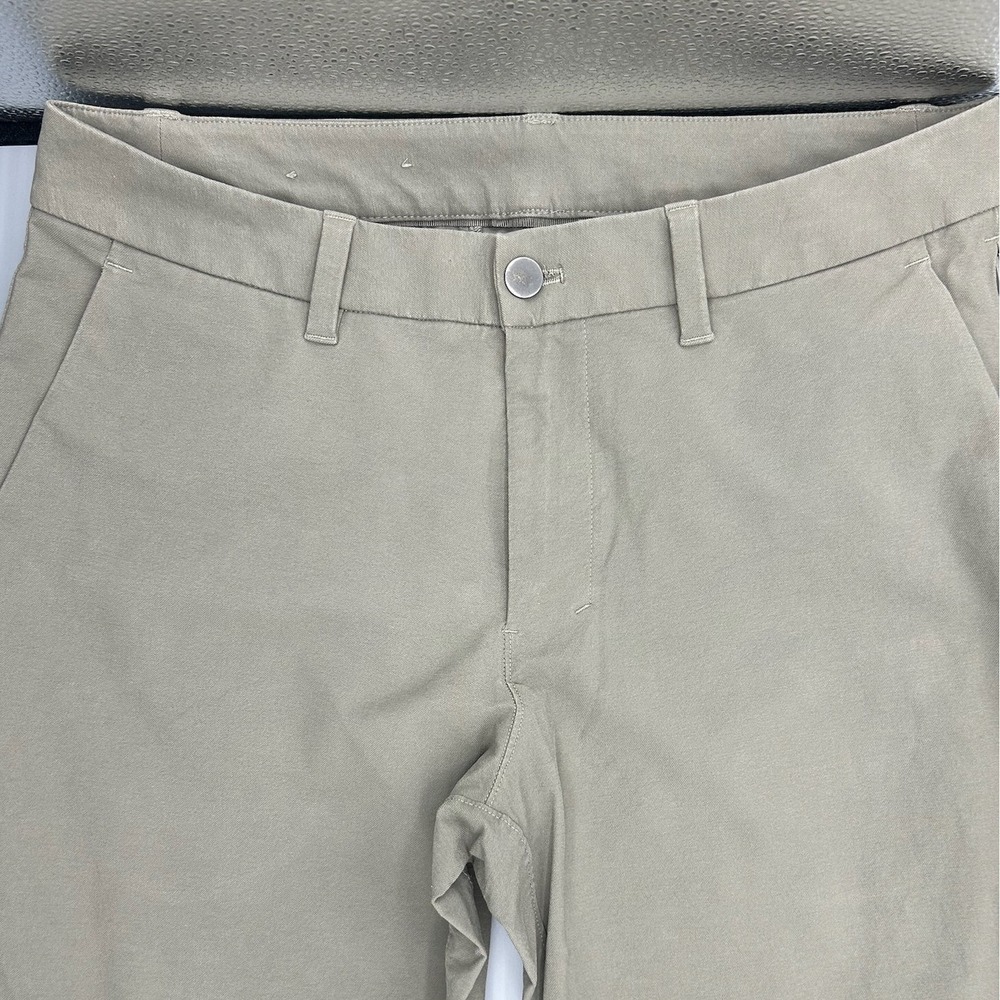 Lululemon ABC Slim Fit VersaTwill Pants‎ Trousers 31x28 Sage Stretch M5B67S